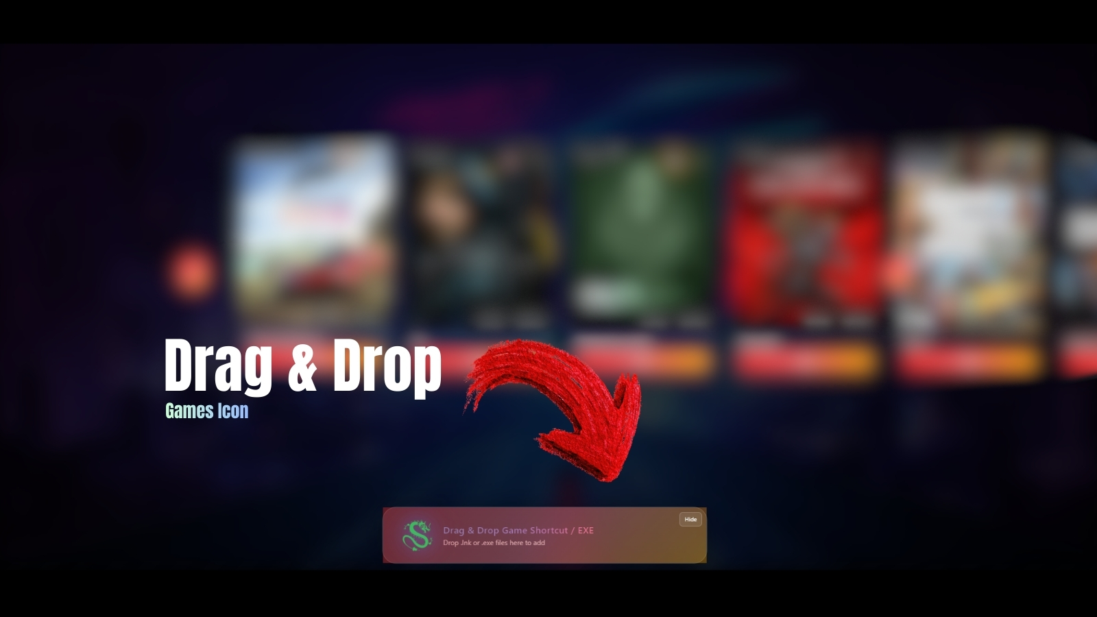 Drag and Drop Feature